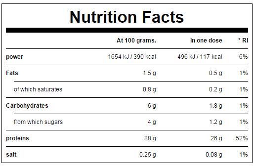 Lassú felszabadulású kazein - 2500 gramm