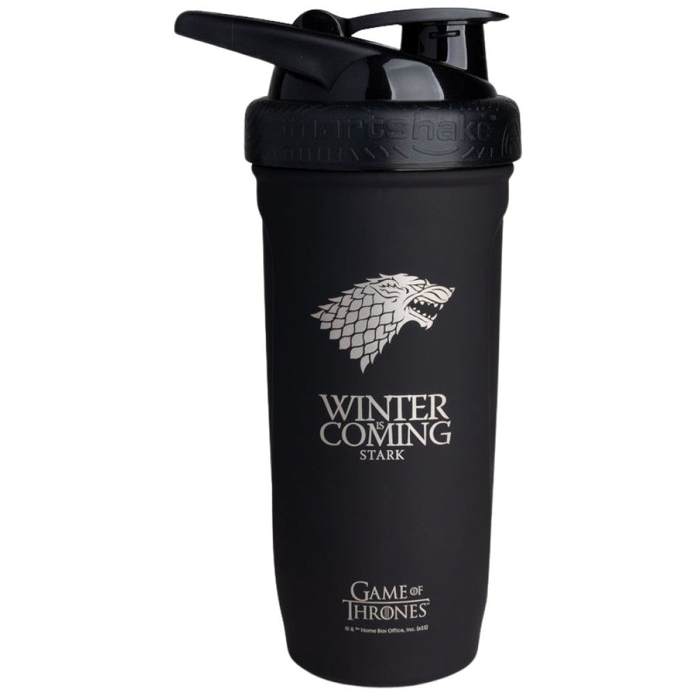 Intelligens erősítő rozsdamentes acél shaker | Jön a Trónok harca a tél – 900 ml