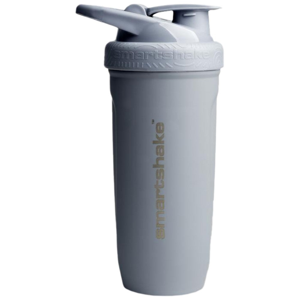 Intelligens erősítő rozsdamentes acél shaker | Szürke - 900 ml