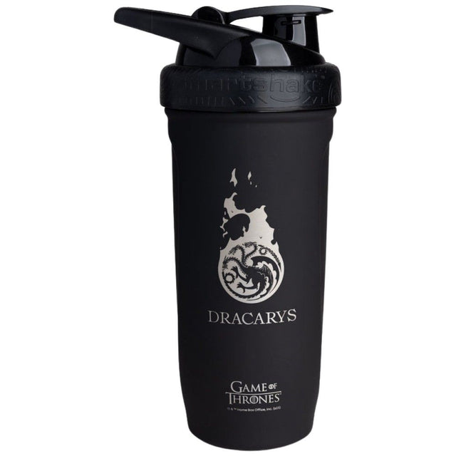 Smart Reinforce Stainless Steel Shaker | Game Of Thrones Dracarys - 900 ml - Nutra Best Europe