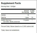 Szójalecitin nem GMO 1200 mg - 90 gél kapszula