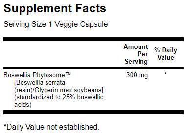Szabványosított Boswellia Phytosome 60 kapszula