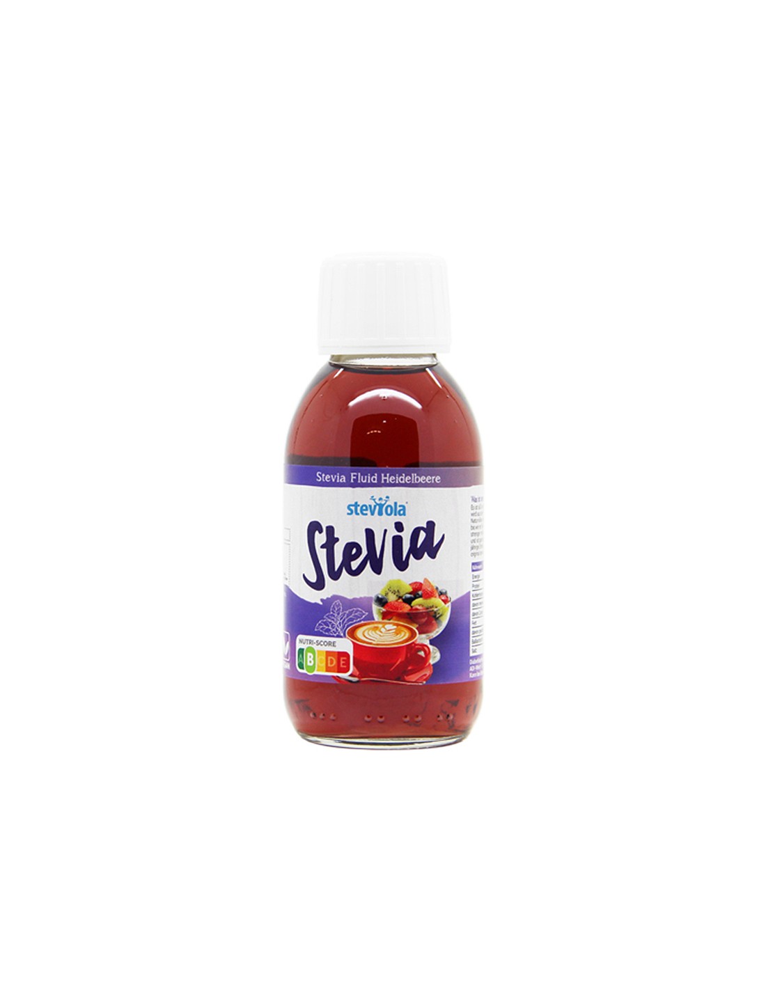 Folyékony stevia áfonya aromával - Steviola, 125 ml