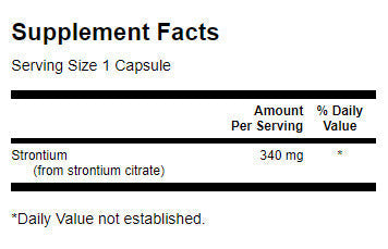 Stroncium-citrát 340 mg - 60 kapszula