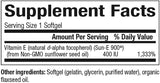 Napraforgó E-vitamin 400 NE 90 gél kapszula