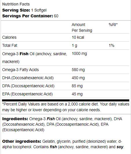 Super DPA Fish Oil 60 gél kapszula