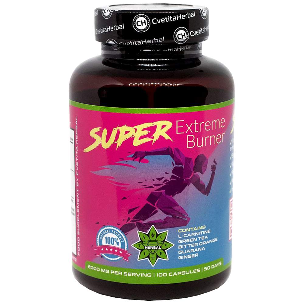 Super Extreme Burner 1000 mg - 100 kapszula