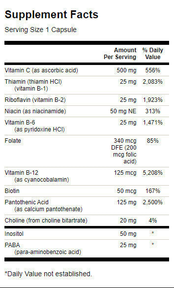Super Stress Vitamin B-Complex C-vitaminnal - 240 kapszula