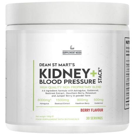 Kidney And Blood Pressure Stack Powder - 180 grams - Nutra Best Europe