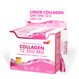 Fish Collagen 12,500 mg with Retinol, Elastin and Hyaluronic Acid - 30 x 25 ml - Nutra Best Europe