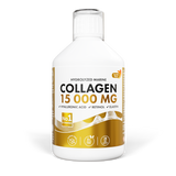 Fish Collagen 15,000 mg with Retinol, Hyaluron, Elastin - 500 ml - Nutra Best Europe