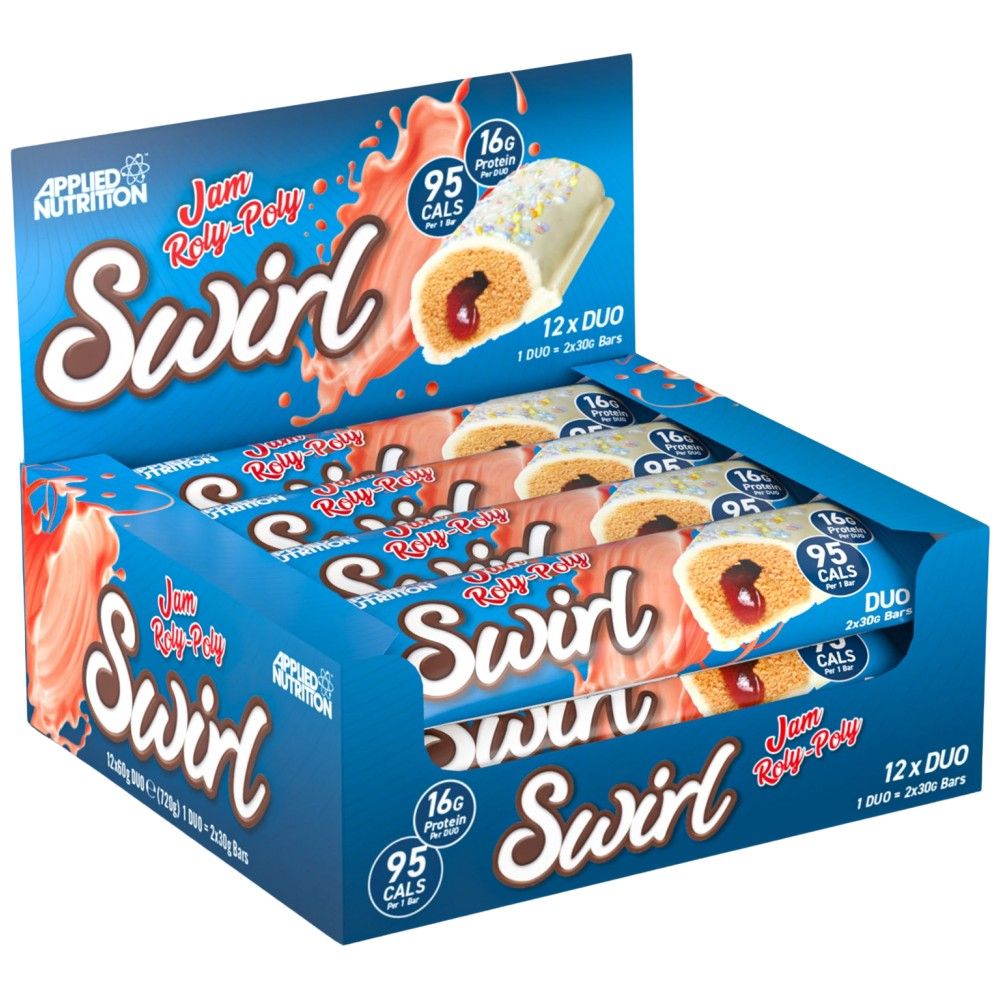 Swirl | Duo Protein Bar - 12 x 60 grams - Nutra Best Europe