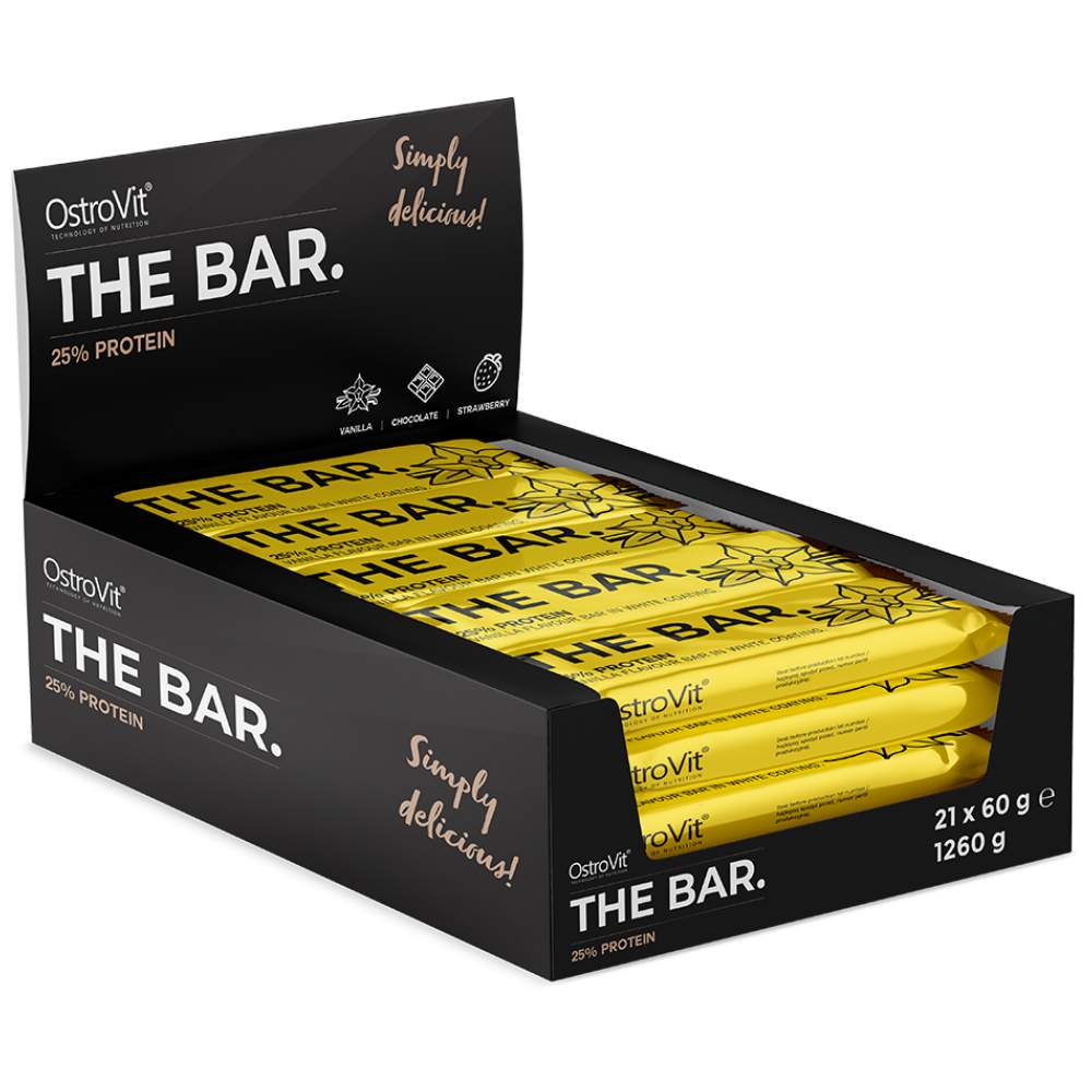 The Bar. / Protein Bar - 21 x 60 grams - Nutra Best Europe