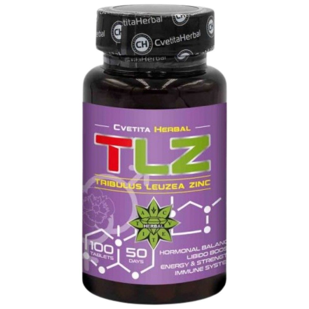 TLZ | Tribulus Leuzea cink - 100 tabletta