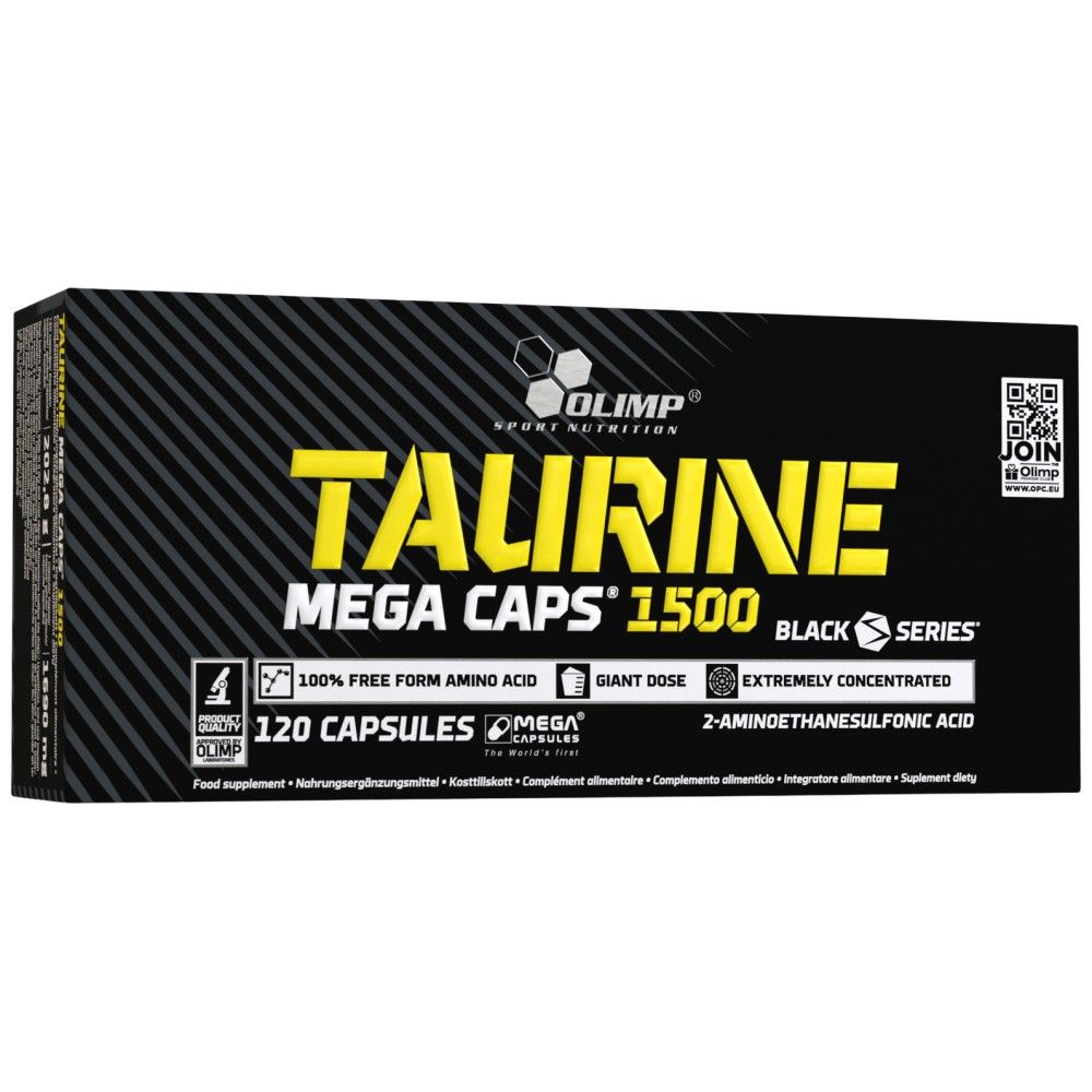 Taurin Mega Caps - 120 kapszula