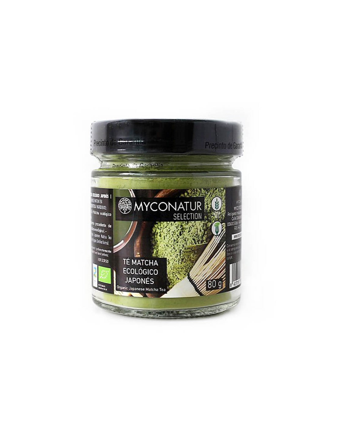 Japán matcha tea, Bio - Bio matcha (finomra őrölt zöld tea) por, 80 g <tc>Myconatur</tc>