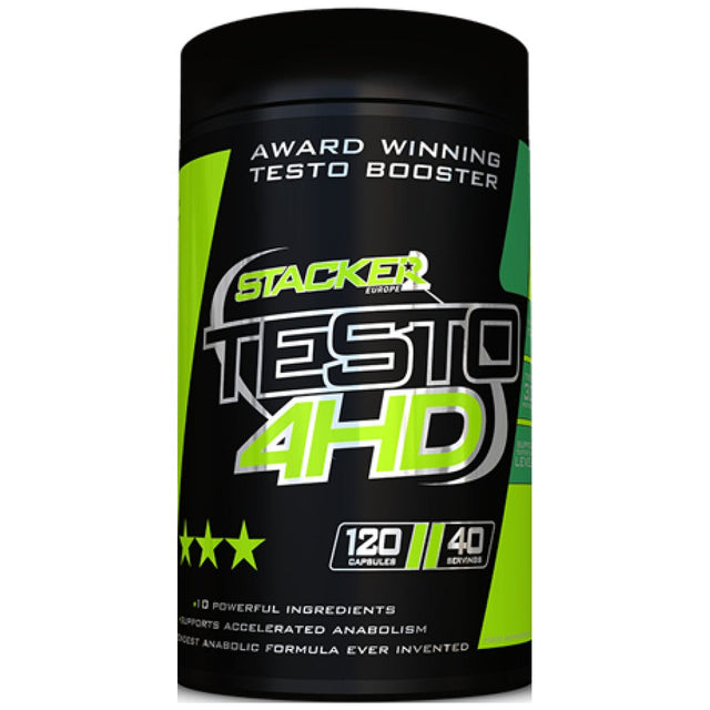 TESTO 4HD 120 capsules - Nutra Best Europe