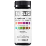 Ketone & Glucose Test Strips - 100 pcs. - Nutra Best Europe