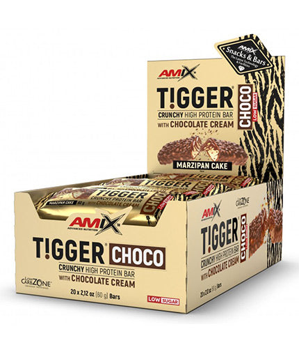 Tigger Zero CHOCO fehérjeszelet 20x60g