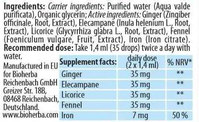 Broncho Tincture - 20 ml - Nutra Best Europe