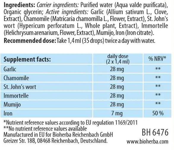 Tibeti életcsepp tinktúra propolisszal & Mumio - 100 ml