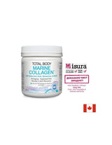 Halkollagén por, hialuronsavval, glutaminnal és biotinnal - Total Body Collagen™, 135 g <tc>Natural Factors</tc>