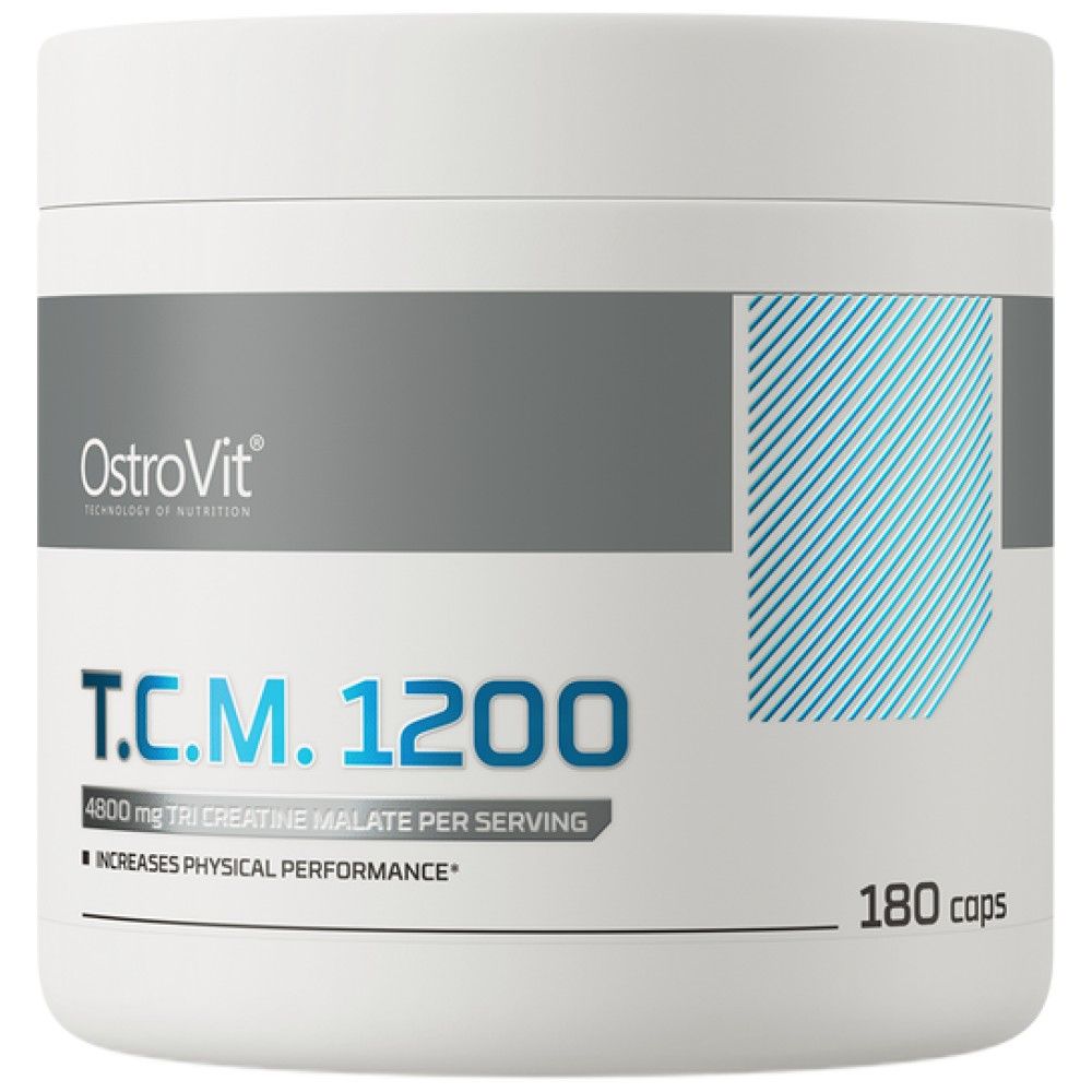 Tri Creatine Malate/TCM 1200 mg - 180 kapszula