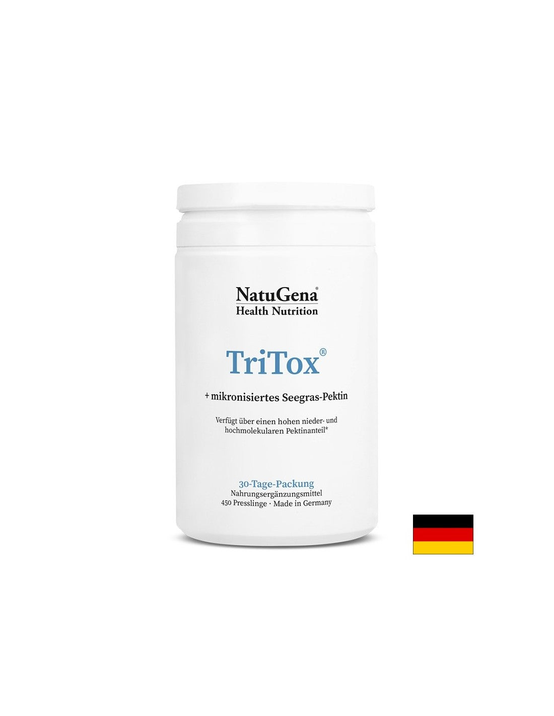 Az immunitás és a normál testtömeg támogatására - TriTox® (chlorella és hínárpektin komplex), 450 tabletta