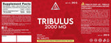 Tribulus 2000 mg | Mega Dózis Tribulus Terrestris kivonat - 90 tabletta