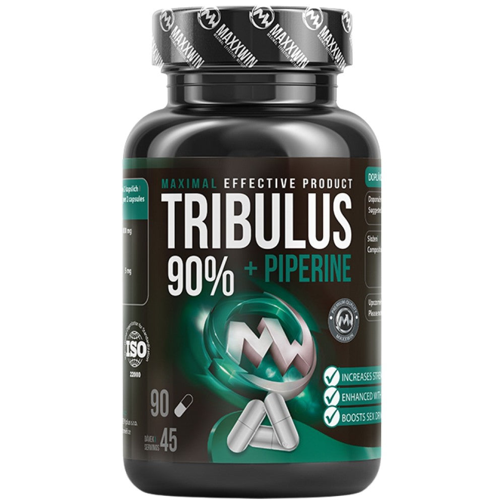 Tribulus 90% + Piperine - 90 kapszula