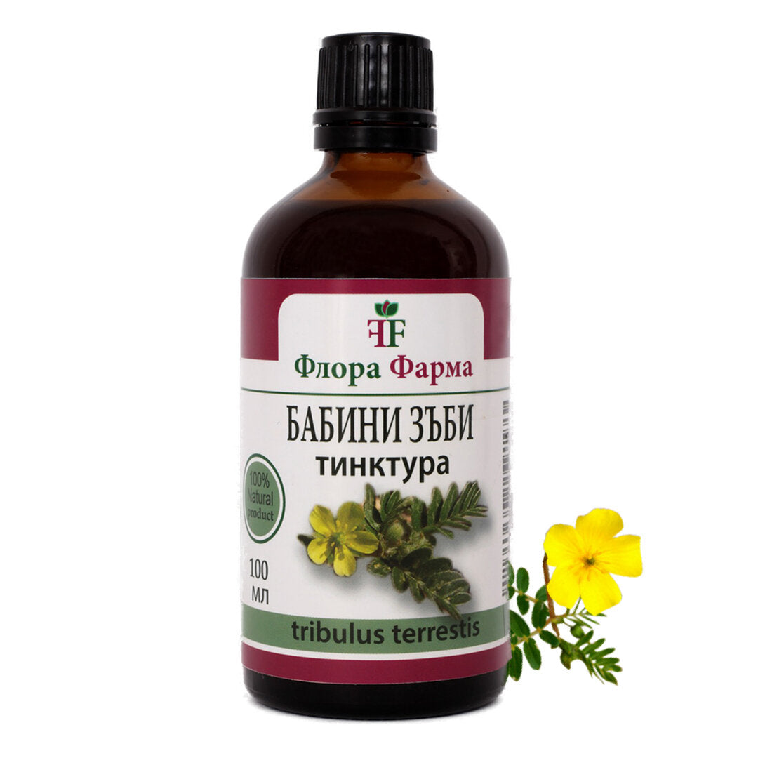 Tribulus Terrestris nagyi fogai 750 mg - tinktúra 100 ml FLORA FARMA