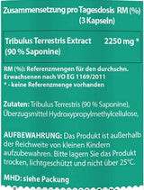 Tribulus Terrestris | 90% szaponinok - 90 kapszula