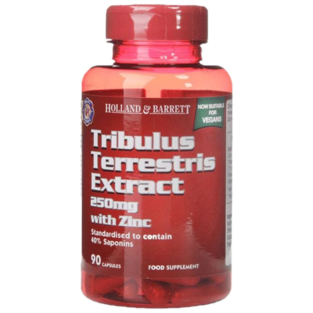 Tribulus Terrestris kivonat 250 mg (1750 mg-nak megfelelő)/+ Cink 90 kapszula