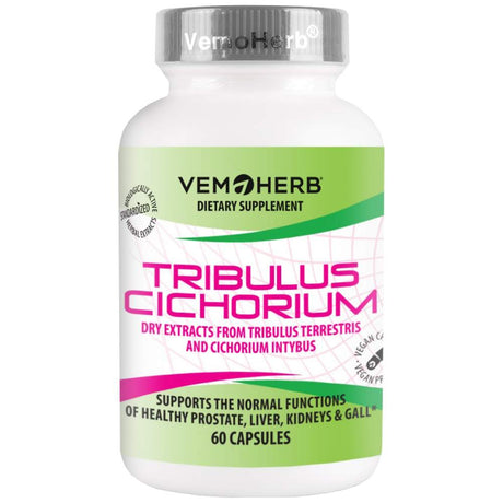 Tribulus Cichorium - 60 capsules - Nutra Best Europe