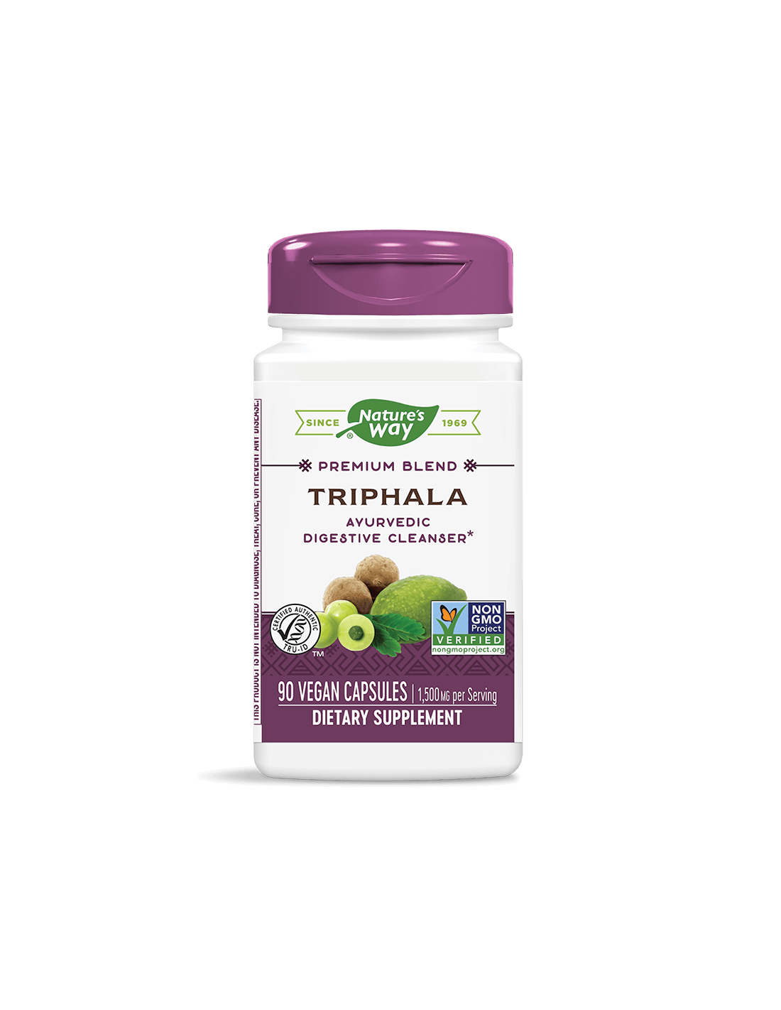 Triphala 500 mg - 90 kapszula