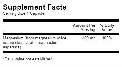 Triple Magnesium Complex 400 mg - 100 kapszula