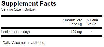 Triple Strength Supreme Lecithin 300 Gel Capsules - Nutra Best Europe