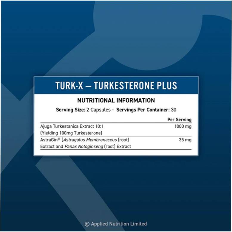 Turk-X | Turkeszteron 500 mg - 60 kapszula