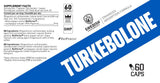 Turkebolone | Turkeszteron 500 mg BioPerine®-nel - 60 kapszula