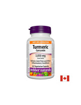Kurkuma Kurkumin 600 mg x 60 kapszula <tc>Webber Naturals</tc>