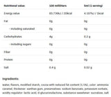 Syrup Zero Calorie | Chocolate - 500 ml - Nutra Best Europe