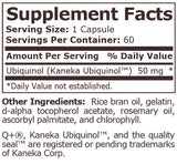 <tc>Pure Nutrition</tc> - UBIQUINOL CoQ10 50 mg - 60 kapszula
