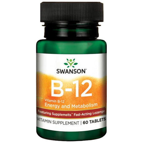 Ultra Vitamin B-12 High Absorption 60 Tablets - Nutra Best Europe
