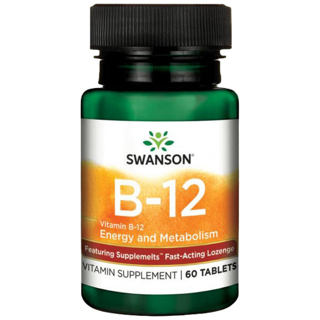 Ultra Vitamin B-12 High Absorption 60 Tablets - Nutra Best Europe