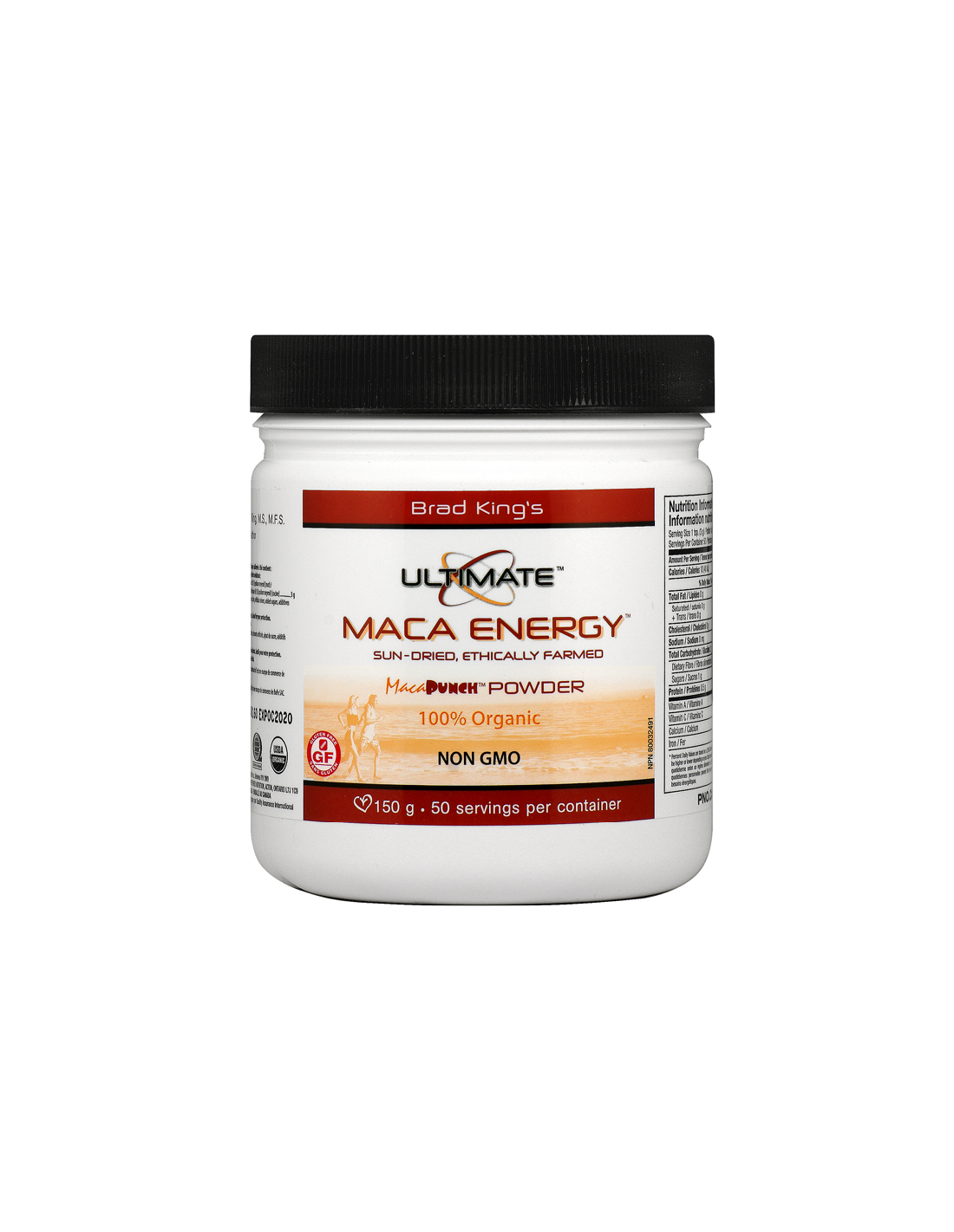 Ultimate® Maca Energy Organic/ Maca 150 g por x 50 adag <tc>Natural Factors</tc>
