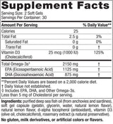 Ultimate Omega 2X 2150mg | D3-vitaminnal - 60 gél kapszula