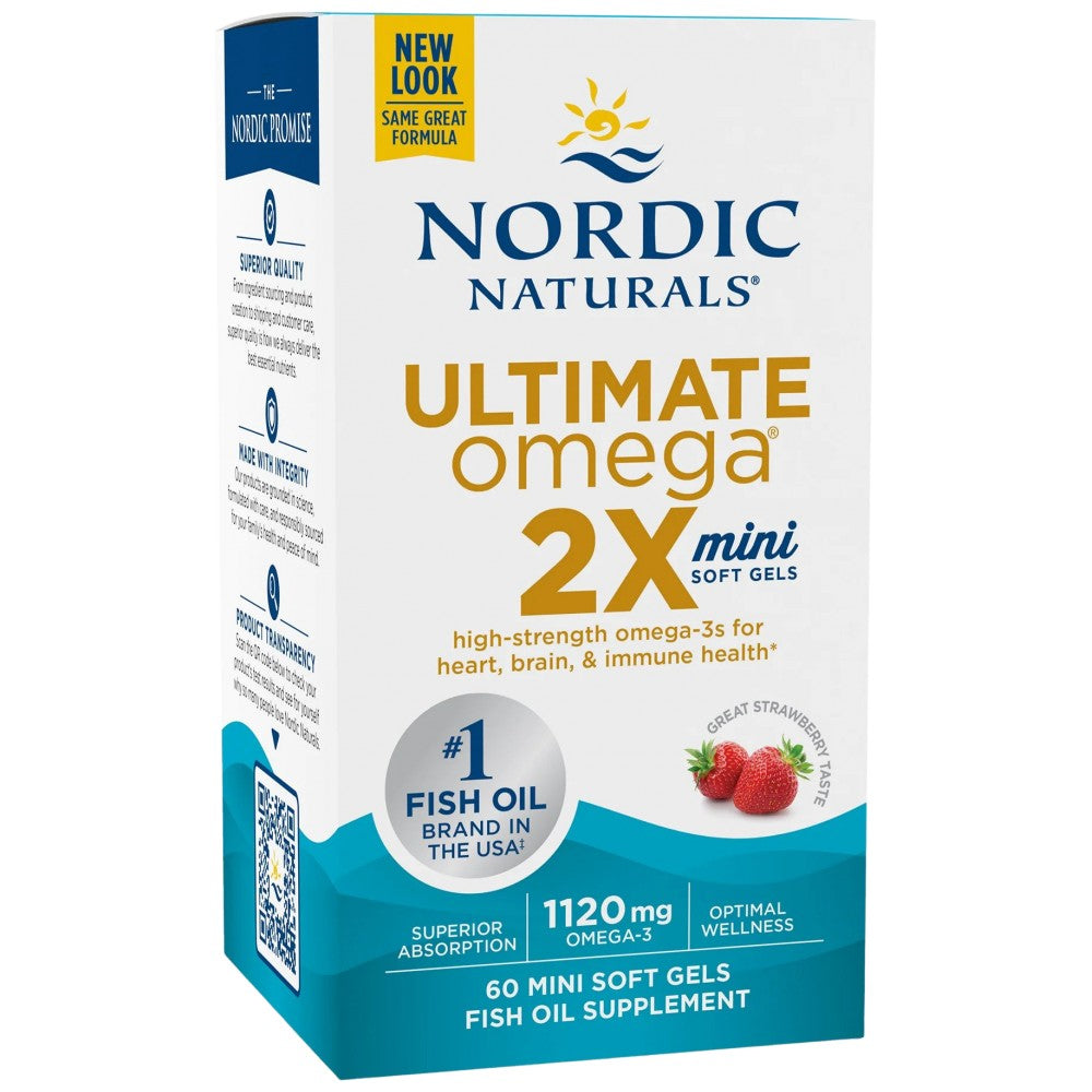 Ultimate Omega 2X Mini 1120 mg - 60 rágható gél kapszula