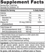 Ultimate Omega-D3 1280 mg - 120 gél kapszula