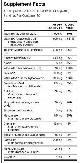 Ultra 1000 mg Energy C elektrolitokkal 30 csomag