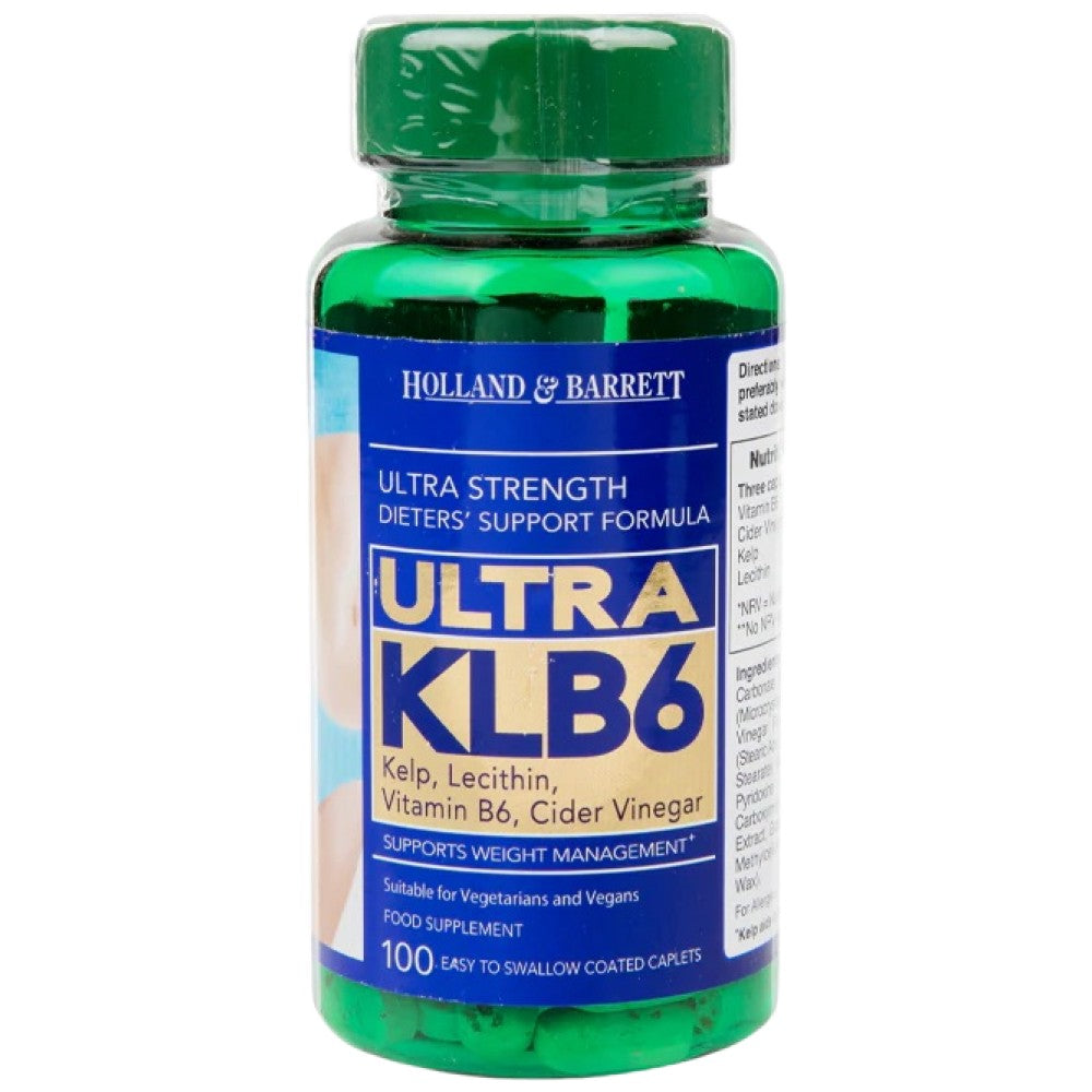 Ultra KLB6 | Kelp, lecitin, B6 és almaecet - 100 kapszula